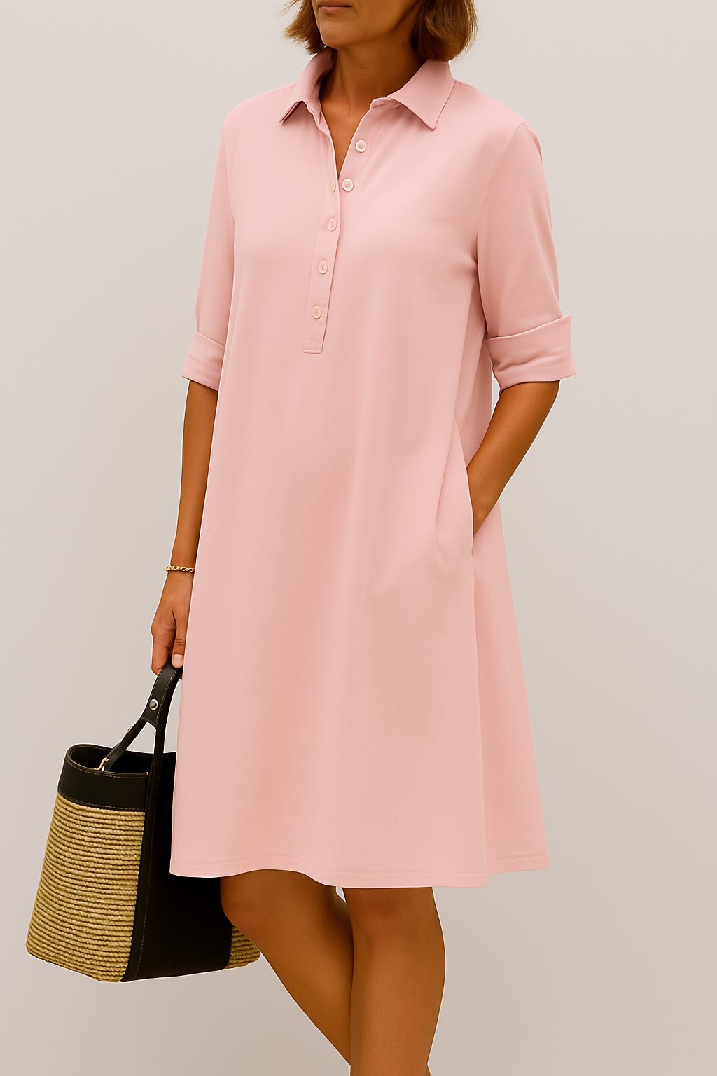 Elodie - Abito camicia con bottoni