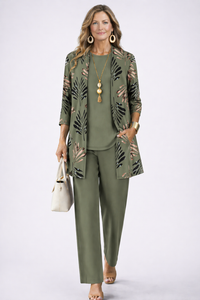Jenilyn | Set Tre Pezzi Elegante da Donna
