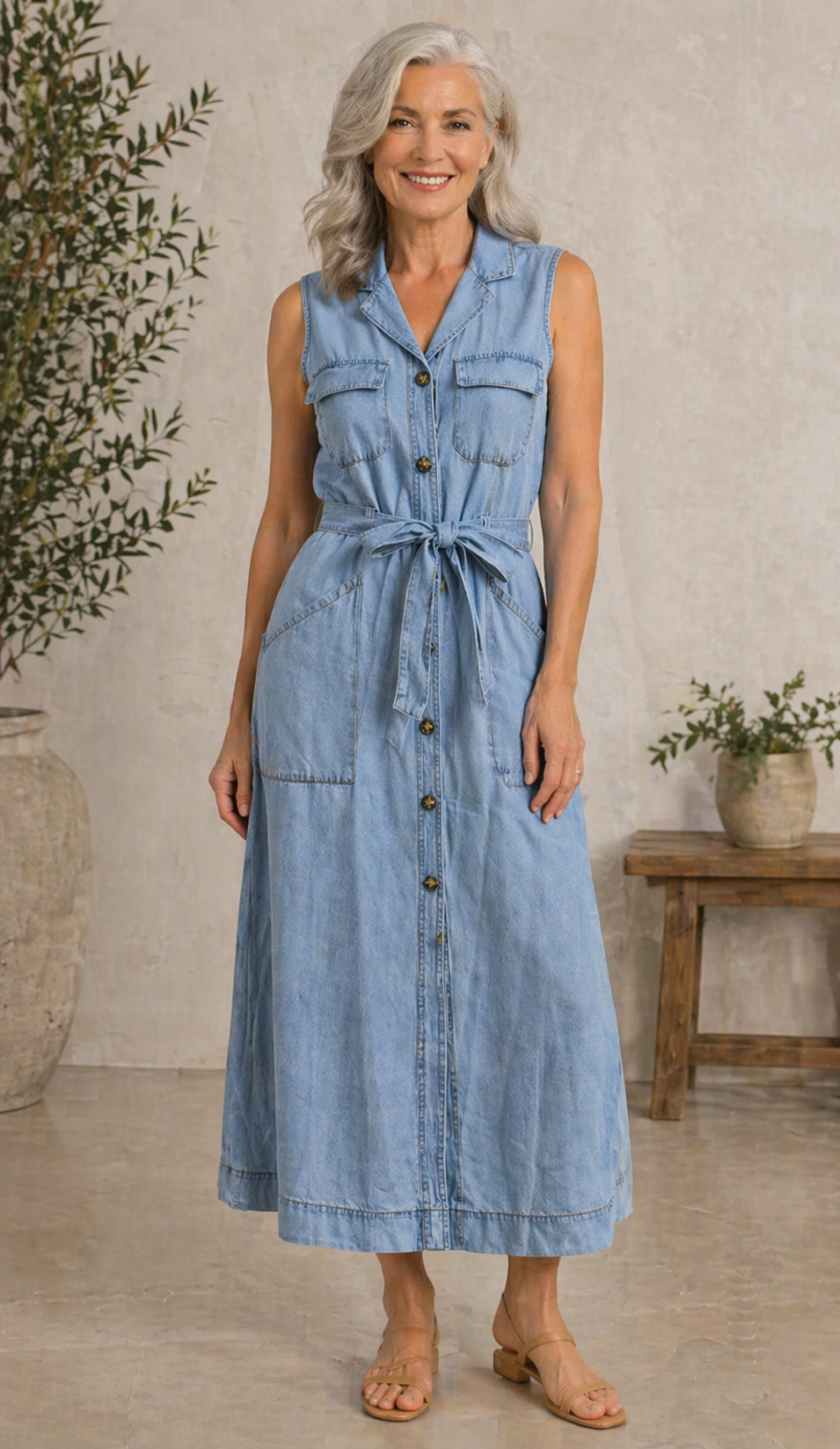 Abito in Denim