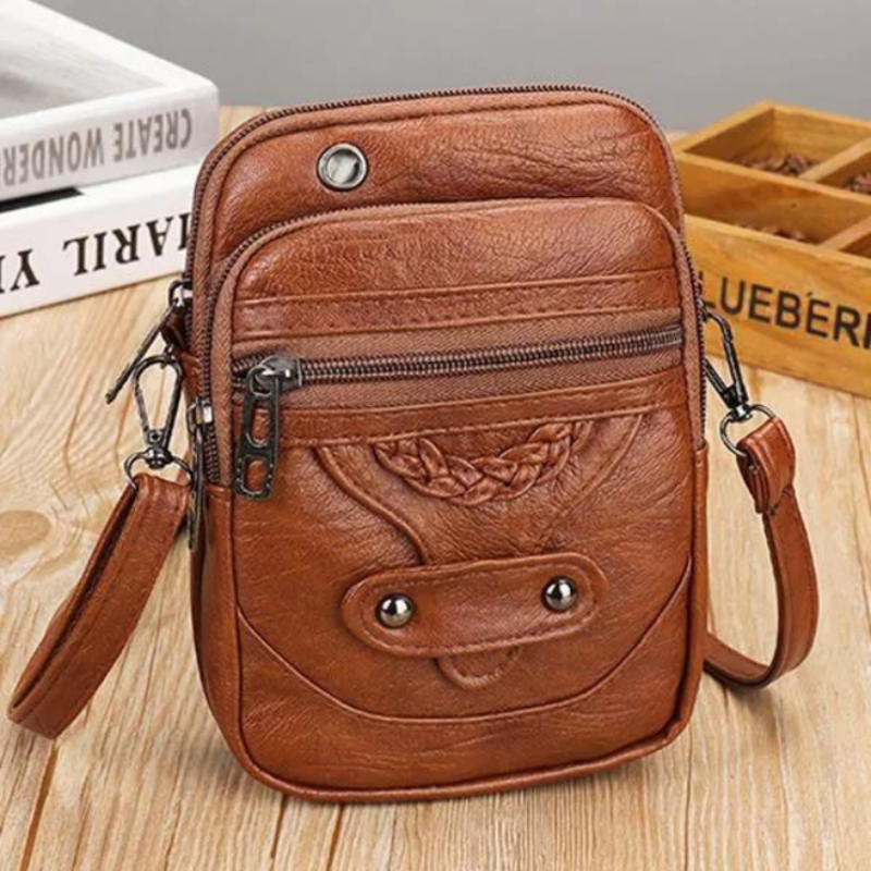 Borsa in Pelle Strutturata