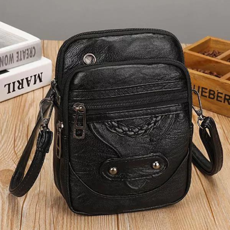 Borsa in Pelle Strutturata