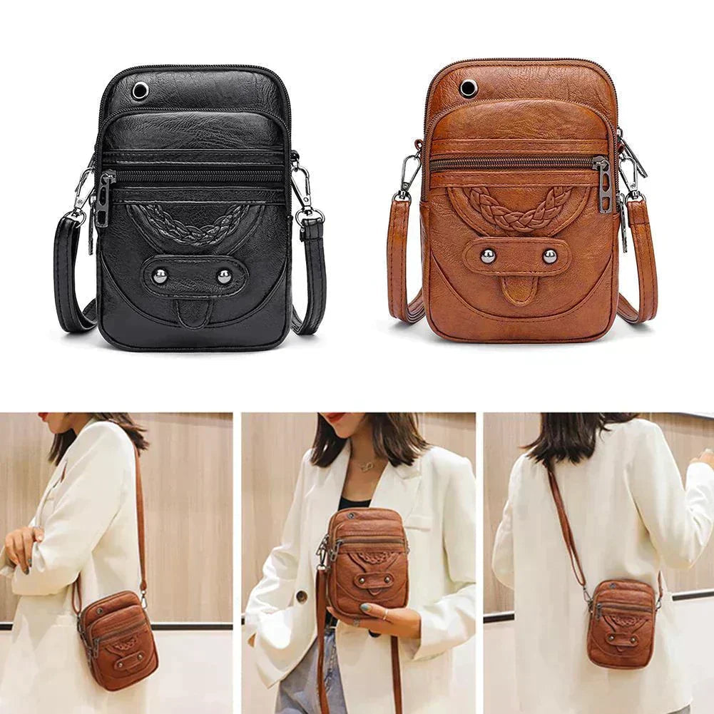Borsa in Pelle Strutturata
