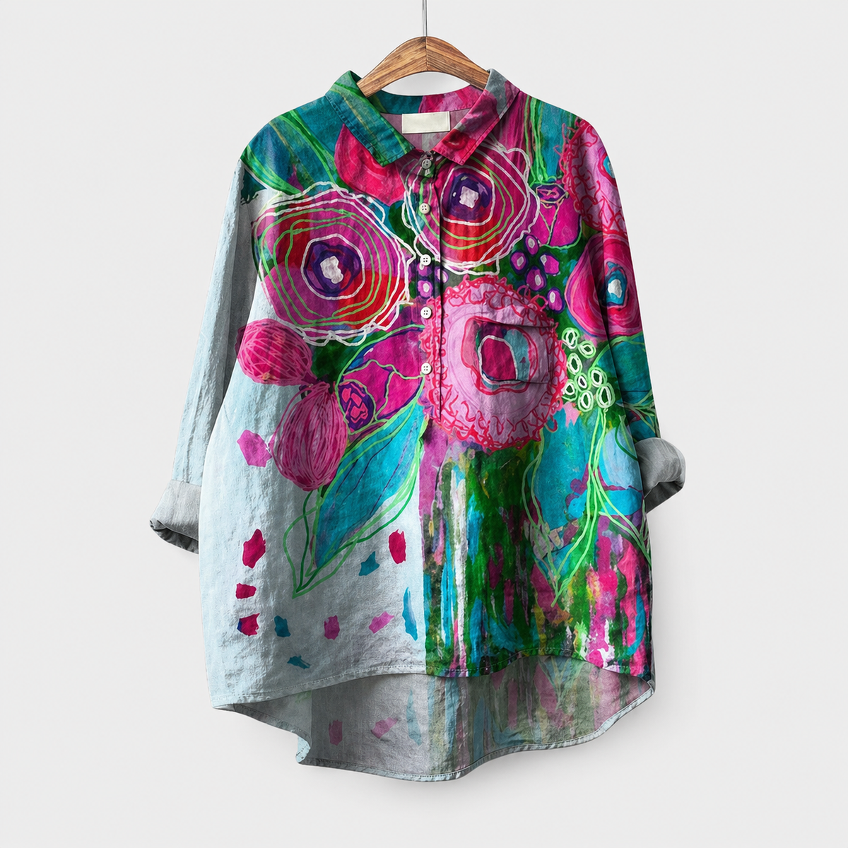 Blusa elegante estiva