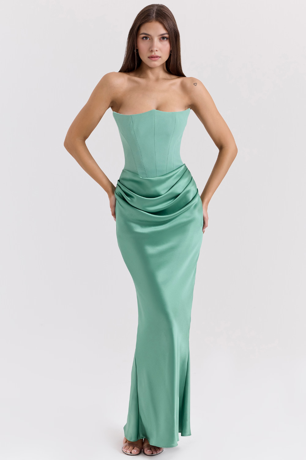 Serene | Vestito in raso