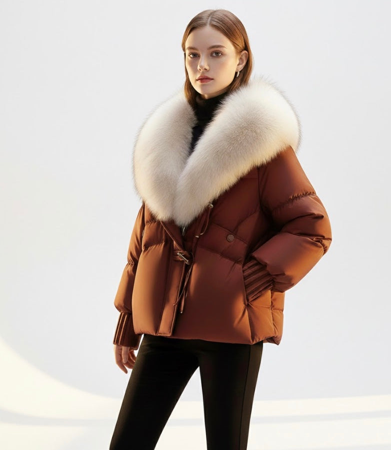 Arianna - Cappotto Elegante con Colletto Affermato
