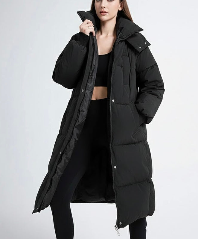Gaia - Cappotto Lungo Trapuntato Elegante Invernale