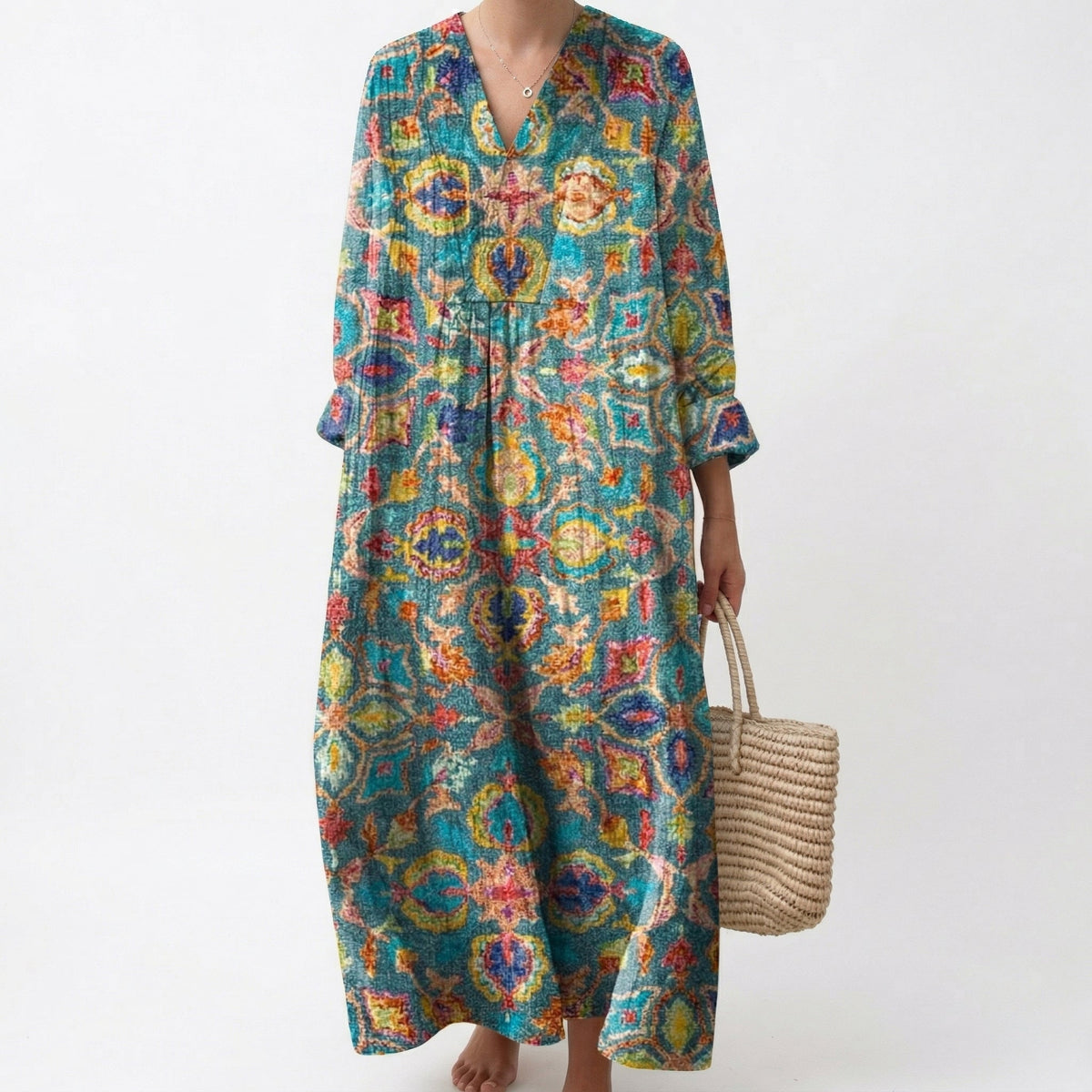 Capucine - Vestito Estivo Stampato Flattering