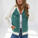 Ilaria - Giacca Casual a Contrasto, Eleganza Moderna