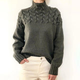 Nina | Maglione a Collo Alto Caldo