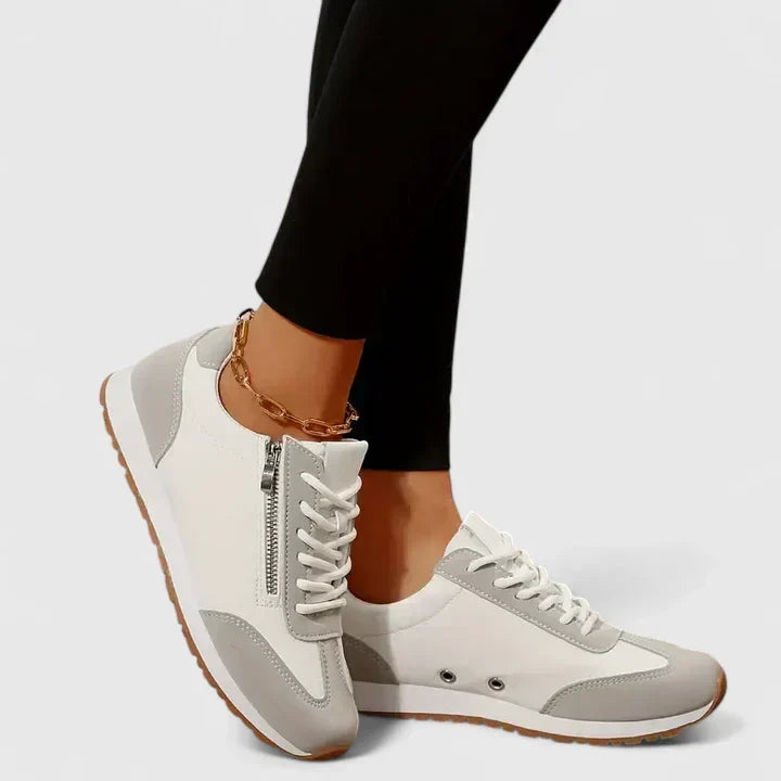 Sneakers con Zip Laterale