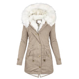 Beatrice - Cappotto Caldo con Cappuccio Elegante