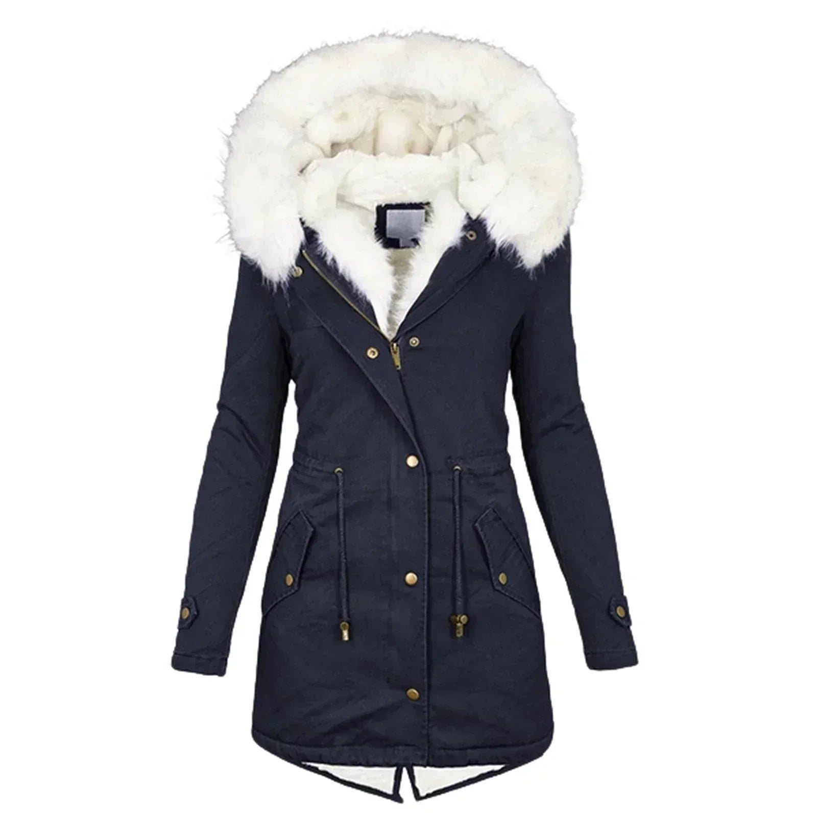 Beatrice - Cappotto Caldo con Cappuccio Elegante