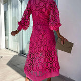 Charlotte - Romantico ed elegante abito midi