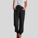 Kaeli - Pantaloni eleganti con coulisse
