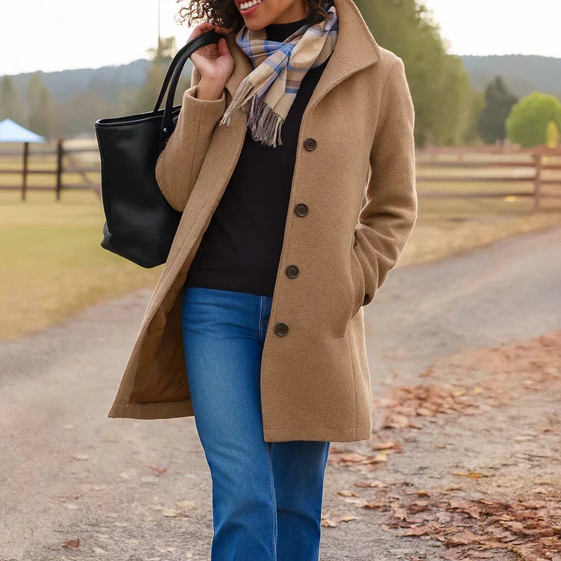 Cappotto a Un Bottone