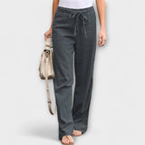 Loreen - Pantaloni leggeri in lino