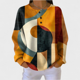 Océane | Maglione strutturato con motivi geometrici