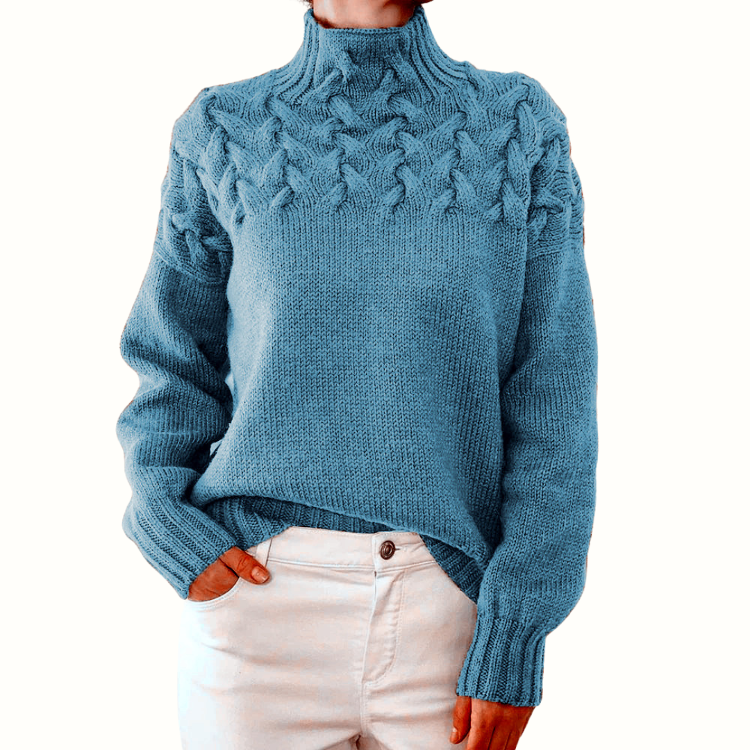 Nina | Maglione Collo Alto Caldo