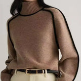 Sandrine | Maglione elegante a collo alto