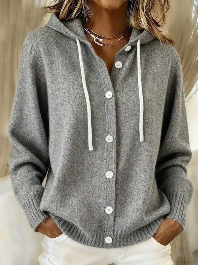 Viola | Cardigan con Bottoni