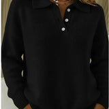 Amalia™ | Maglione polo casual da tutti i giorni