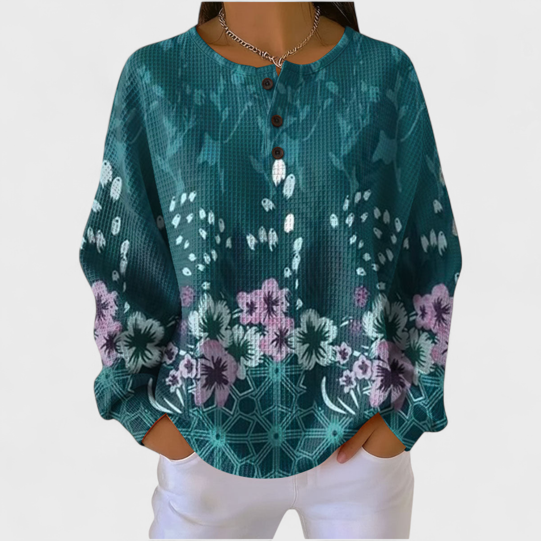 Sophie | Maglione dal design floreale