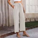 Eluna - Pantaloni lounge leggeri