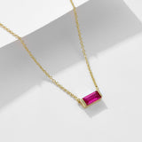 Livia – Collana in argento con piccolo pendente