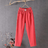 Alyra - Pantaloni rilassati con tasche