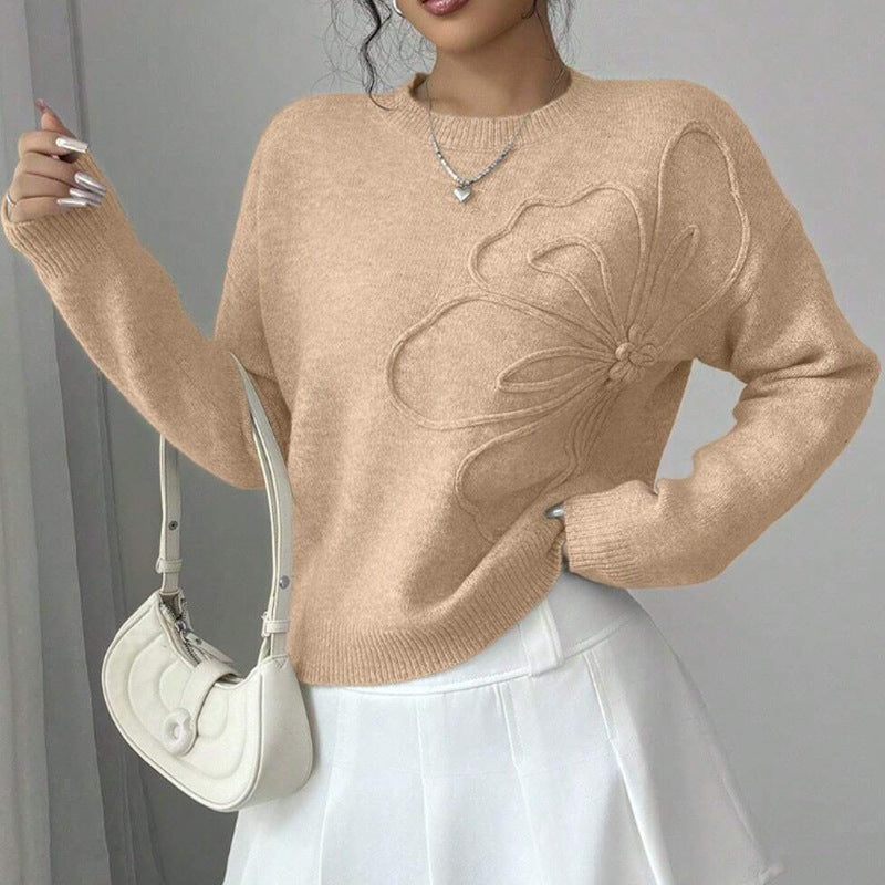 Floraine™ | Maglione morbido fiorito