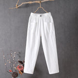 Alyra - Pantaloni rilassati con tasche