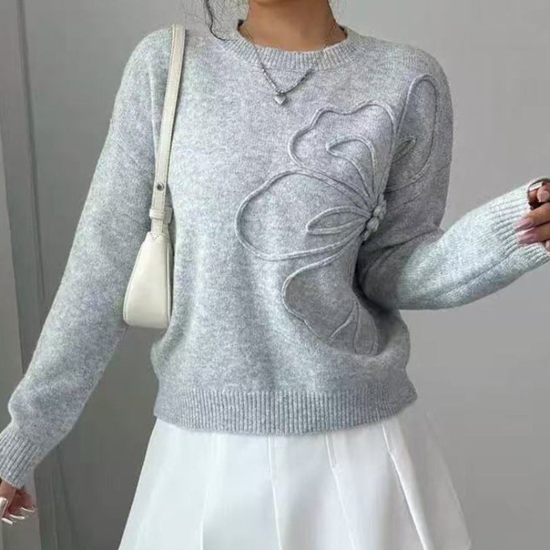 Floraine™ | Maglione morbido fiorito