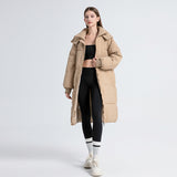 Gaia - Cappotto Lungo Trapuntato Elegante Invernale