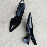Wynn - Scarpe con tacco a punta larga