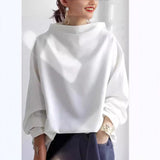 Christine | Top casual con collo alto