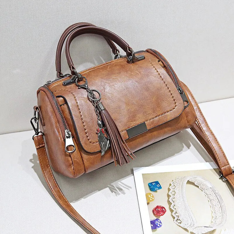Borsa in Pelle Texturizzata