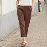 Kriza - Pantaloni larghi con tasche