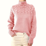 Nina | Maglione a Collo Alto Caldo