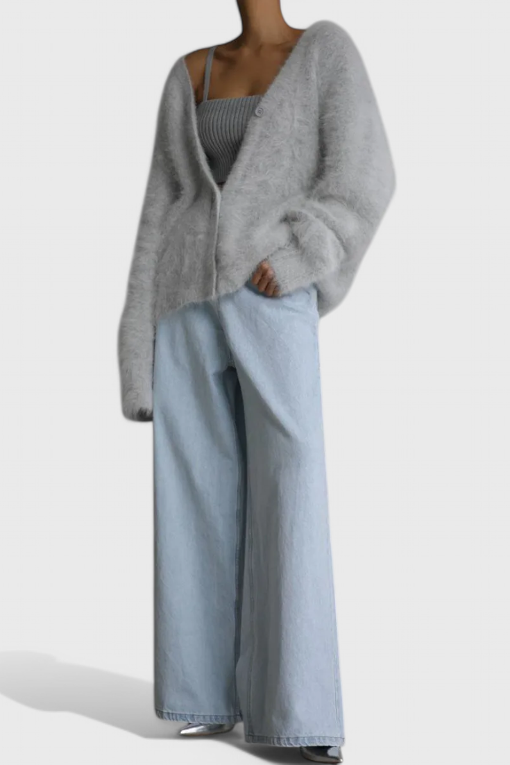 Federica | Cardigan in Mistura di Cashmere Morbido