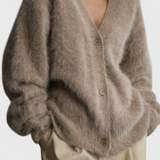Federica | Cardigan in Mistura di Cashmere Morbido