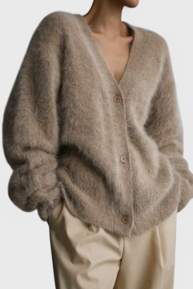 Federica | Cardigan in Mistura di Cashmere Morbido