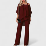 Serenità | Set Elegante con Pantaloni in Due Pezzi