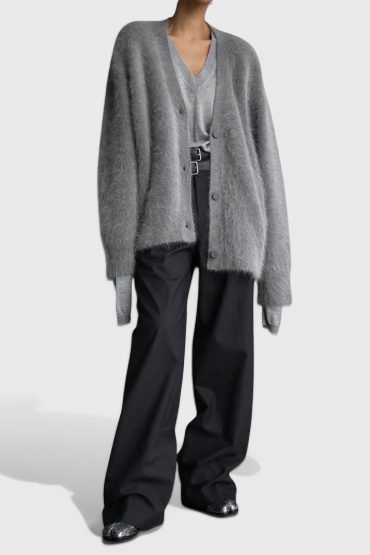 Federica | Cardigan in Mistura di Cashmere Morbido