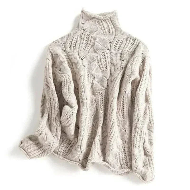 Alice | Maglione con Collo Alto Confortevole