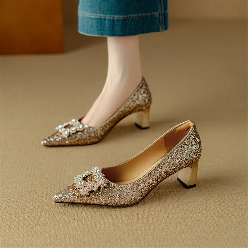 Décolleté Glitter