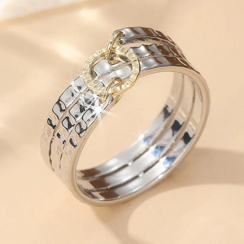  Melania - Anello Cuore Intrecciato