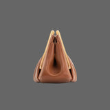 Lucia | Borsa Elegante con Manico Dorato