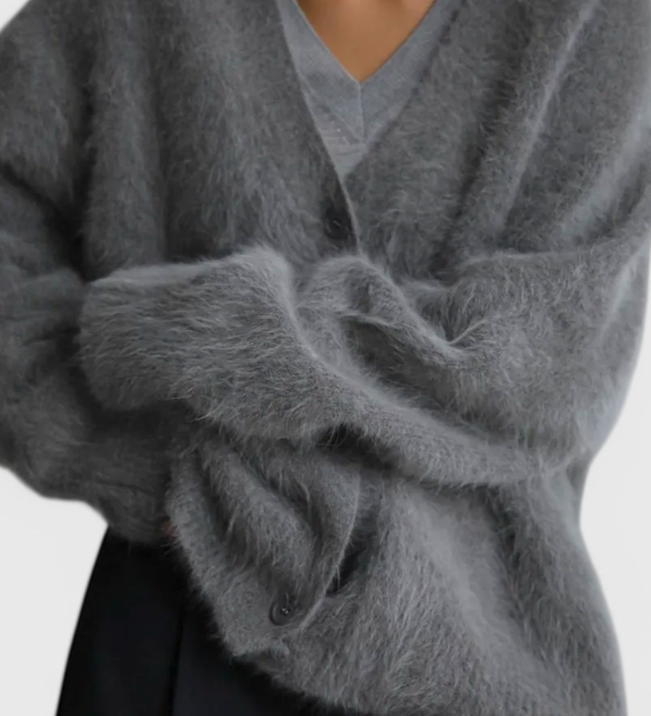 Federica | Cardigan in Mistura di Cashmere Morbido