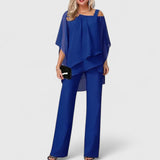 Serenità | Set Elegante con Pantaloni in Due Pezzi