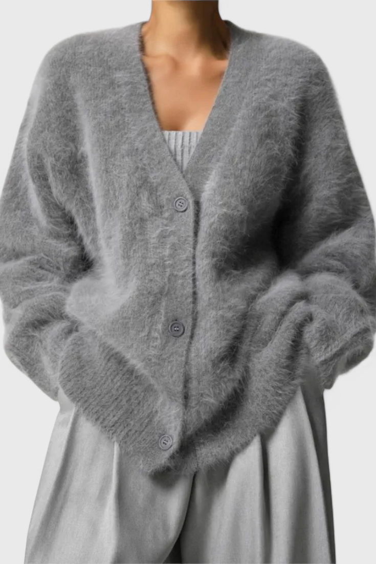 Federica | Cardigan in Mistura di Cashmere Morbido